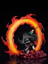Оригинальная аниме фигурка «Demon Slayer: Kimetsu no Yaiba Mugen Train Arc Tanjiro Kamado Hinokami Kagura Hekira no Ten 1/8 Complete Figure (ANIPLEX+ Exclusive)»