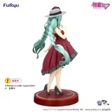 Оригинальная аниме фигурка «FURYU - Hatsune Miku Trio-Try-iT Figure Outing Dress Red Color ver.»
