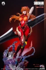 Оригинальная аниме фигурка «Polar Bear Studio - Asuka Ayanami Rei Resonance Series #1 Asuka Neon Genesis Evangelion»
