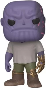 Виниловая фигурка Funko Pop! Marvel: Avengers Endgame - Casual Thanos with Gauntlet