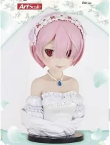 Оригінальна аніме фігурка «Ichiban Kuji Re:Zero kara Hajimeru Isekai Seikatsu ~Hello Sweet Happy Life!~: Ram Art Scale Wedding Ver.»