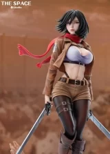 Оригинальная аниме фигурка «The Space Studio - Mikasa Ackerman Attack on Titan» 
