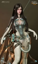 Оригинальная аниме фигурка &laquo;JND Studio - Stellar Blade Raven 1/3 Scale Statue&raquo;