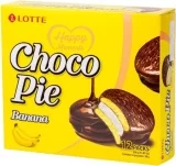 «Печенье шоколадное Lotte Choco Pie со вкусом банана 336 г»