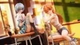 Оригинальная  фигурка «QuietArt Studio - Desktop Series Eva Ayanami Rei X Asuka Langley Soryu Eva»