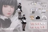 Шарнирная кукла «DAMTOYS - 1/6th scale PHANTOM CIPHER: ZERO TRACE ANGELICA Original Story Collectible Figure»