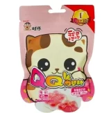 Конфеты «Want Want Cat Paw Gummy Artificial Strawberry Flavour 45g»