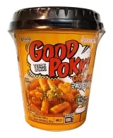 Токпокки «Рисовый пирог Tteokbokki Hot острый, стакан, 120 г, ТМ KFood»