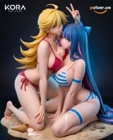 Оригінальна аніме фігурка &laquo;KORA Studio - Panty X Stocking Panty X Stocking with Garterbelt&raquo;