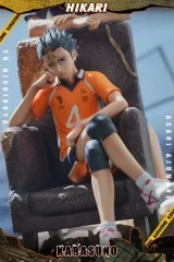 Оригинальная аниме фигурка «HIKARI Studio - Haikyu!! Yu Nishinoya & Asahi Azumane»