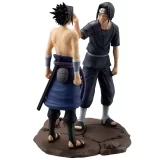 Оригинальная аниме фигурка &laquo;ICHIBAN KUJI NARUTO SHIPPUDEN - RED EYES THAT REFLECT THE SOUL - LAST ONE PRIZE - REVIBLE MOMENT - UCHIHA SASUKE & UCHIHA ITACHI&raquo;