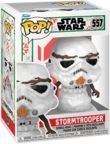 Виниловая фигурка «Funko Pop! Star Wars Holiday: Stormtrooper Snowman #557»