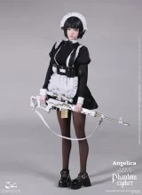 Шарнирная кукла «DAMTOYS - 1/6th scale PHANTOM CIPHER: ZERO TRACE ANGELICA Original Story Collectible Figure»