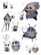 Стикеры «Hollow Knight: Silksong» - модель 3