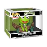 Вінілова фігурка «Funko Pop Deluxe Disney - Kermit with Banjo №1673»