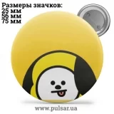 Значок BTS BT21 tape 09