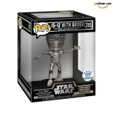 Вінілова фігурка &laquo;Funko POP! &bull; Deluxe &bull; Star Wars ◉ Lights and Sounds IG-12 with Grogu №720&raquo;