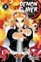 Манга на английском языке &laquo;Demon Slayer: Kimetsu no Yaiba&raquo; vol. 8