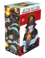 Комплект манги англійською мовою «Fire Force Manga Box Set 2 (Vol.7-11)»