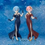 Оригинальная аниме фигурка «Banpresto - Re:Zero-Starting Life in Another World - Rem, Bandai Spirits Glitter & Glamours Figure»