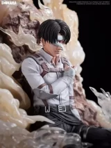 Оригинальная аниме фигурка «CHIKARA Studio - Attack on Titan Give Your Heart - Levi Ackerman»