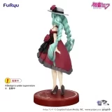 Оригинальная аниме фигурка «FURYU - Hatsune Miku Trio-Try-iT Figure Outing Dress Red Color ver.»