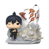 Виниловая фигурка «Funko Pop! Deluxe Chainsaw Man Moment Aki Hayakawa with Fox Devil #1972»
