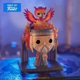 Виниловая фигурка «Funko Pop Deluxe Harry Potter - Albus Dumbledore with Fawkes №187»