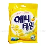 Цукерки «Льодяники Енітайм лимон м'ята Цукерки Anytime Lemon Mint 60g Lotte»