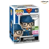 Виниловая фигурка &laquo;Funko POP! &bull; legendary &bull; DC Comics ◉ Superman (This Looks Like a Job For) with Pop! Protector №613&raquo;