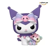 Виниловая фигурка &laquo;Funko POP! &bull;  &bull; Sanrio ◉ Kuromi with Bear №129&raquo;