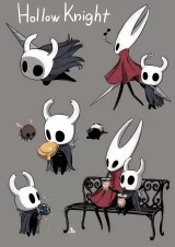 Стикеры «Hollow Knight: Silksong» - модель 2