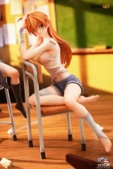 Оригинальная  фигурка «QuietArt Studio - Desktop Series Eva Ayanami Rei X Asuka Langley Soryu Eva»