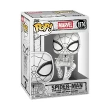 Вінілова фігурка «Funko Pop! Marvel - Spider-Man (Sketched Deco) №1574»