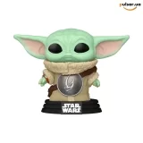 Виниловая фигурка &laquo;Funko POP! &bull;  &bull; Star Wars ◉ Grogu with Mudhorn Chest Armor № 819&raquo;