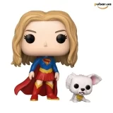 Виниловая фигурка &laquo;Funko POP! &bull; &bull; DC Comics ◉ Pop! & Buddy Supergirl with Puppy Krypto № 633&raquo;