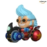 Виниловая фигурка &laquo;Funko POP! &bull; Rides Deluxe &bull; One Piece ◉ Franky with Black Rhino FR-U 4 №144&raquo;