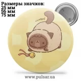 Значок Мемные Котики - Memes Cats tape 135