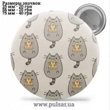 Значок Мемные Котики - Memes Cats tape 138