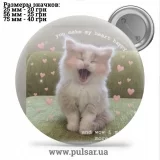 Значок Мемные Котики - Memes Cats tape 160