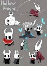 Стикеры «Hollow Knight: Silksong» - модель 5