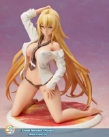 Оригинальная аниме фигурка Gokubi Girls Glamorous VALKYRIE DRIVE -MERMAID- Mirei Shikishima Tanned Nood Skin Y-shirt Ver. 1/10 Complete Figure
