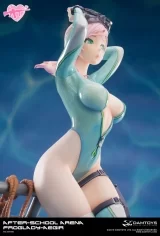 Оригинальная аниме фигурка After-school Arena Third Shot All-rounder Fronglady Aegir 1/7 Complete Figure
