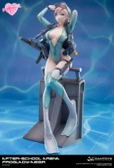 Оригинальная аниме фигурка After-school Arena Third Shot All-rounder Fronglady Aegir 1/7 Complete Figure
