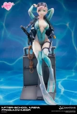 Оригинальная аниме фигурка After-school Arena Third Shot All-rounder Fronglady Aegir 1/7 Complete Figure