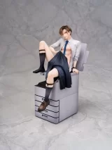 Оригинальная аниме фигурка «Hon Toku Hitozuma Salary Man Makoto Niizuma 1/8 Complete Figure»