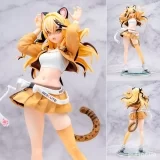Оригинальная аниме фигурка «Zetsumetsukigudan RESCUTE NO.15 Shi Hu - Leopard cat - 1/7 Complete Figure»