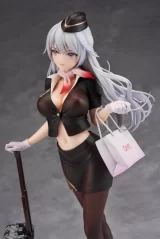 Оригинальная аниме фигурка «Awahara Shiori Stewardess ver. 1/7 Complete Figure»