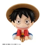 Оригинальная аниме фигурка «LookUp ONE PIECE Monkey D. Luffy Complete Figure»