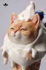 Оригинальная аниме фигурка «Kitty Cone»